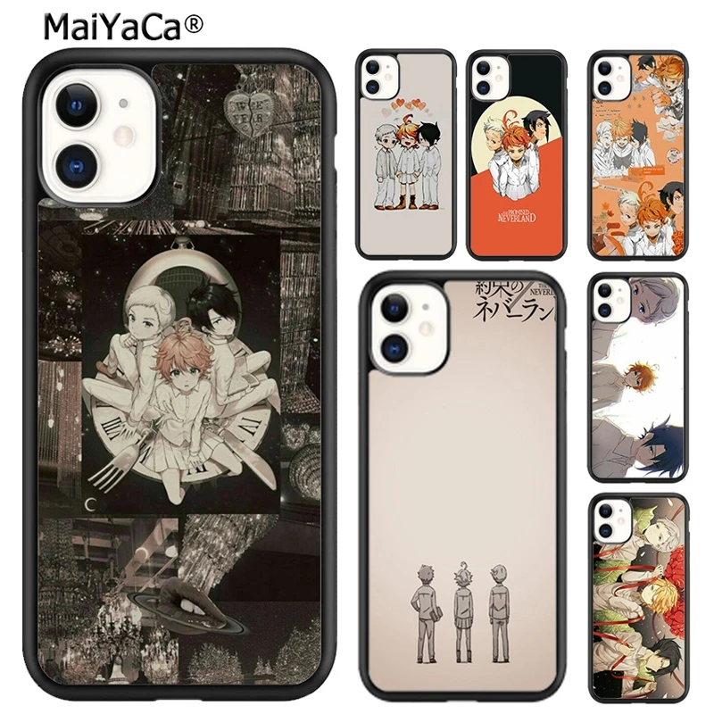 Чехол для телефона MaiYaCa Рей Норман Эмма промисe2020d Neverland для iPhone 15 SE2020 6s 7 8 plus XR XS 11 12 mini 13 14 pro max