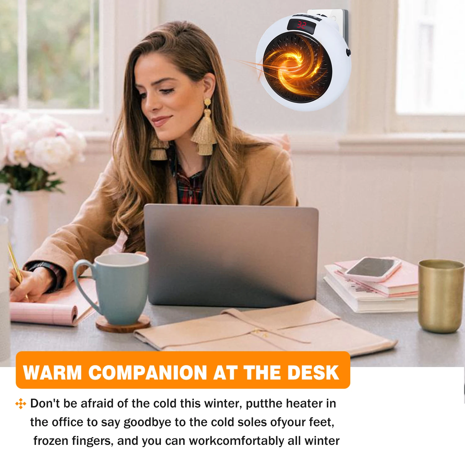 الكهربائية سخان للمنزل 900W البسيطة مروحة ومدفأة المنزل التدفئة الكهربائية الدافئة الهواء مروحة مكتب سخانات للغرفة مفيد مسخن الهواء دفئا مرو...