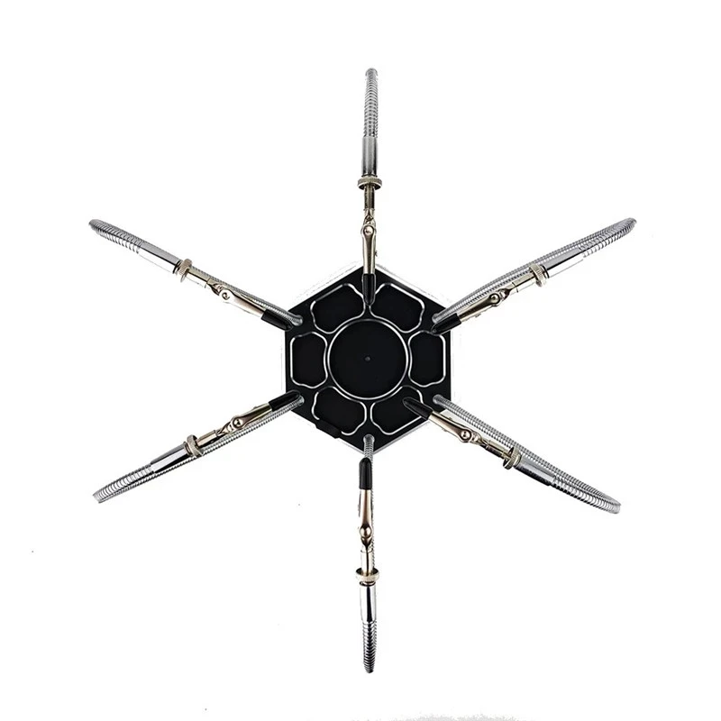 Aluminum Alloy, Through The Machine, Aircraft Model FPV6 Soldering Station Bracket Connected To The Universal Auxiliary Clip