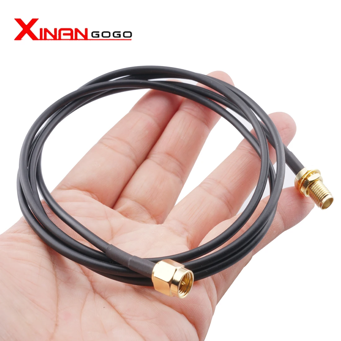 xinangogo SMA Male to SMA Female Extension Cable For WIFI Antenna RF Connector RG174 Cable