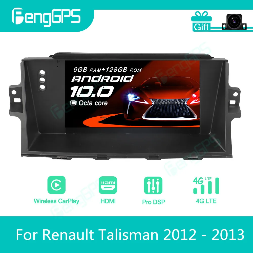 Per Renault Talisman 2012 2013 Android Autoradio Stereo Autoradio 2Din lettore multimediale GPS Navi Display Touch Screen