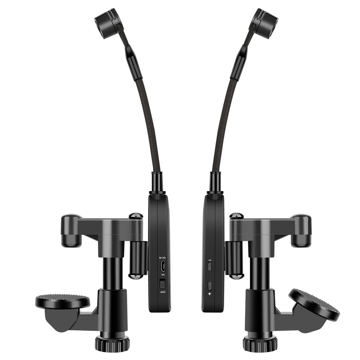 KIMAFUN 2.4G 무선 바이올린 마이크 악기 구즈넥 마이크 전문 뮤지컬 콘덴서 마이크 무대 공연용