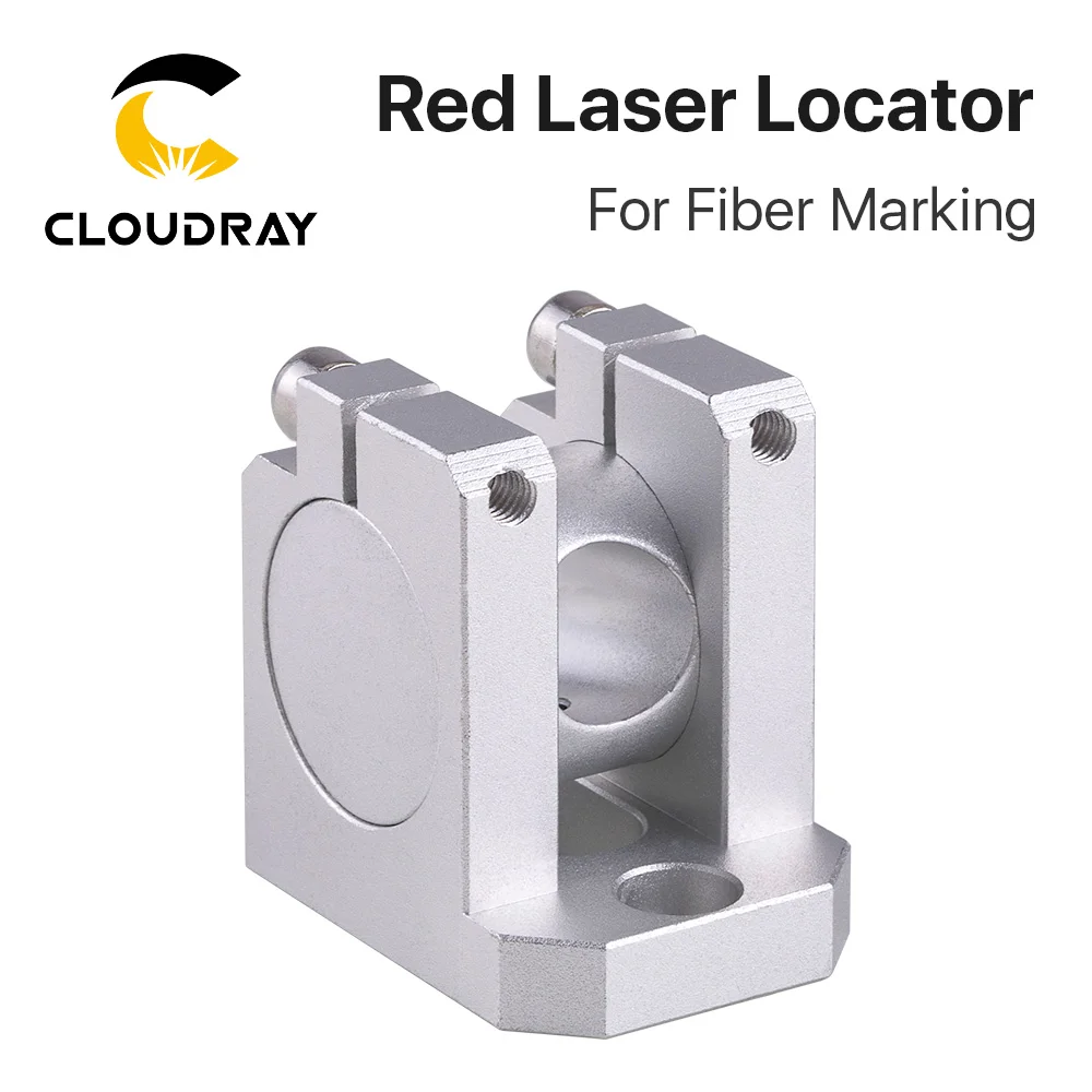 Cloudray Red laser Locator Red Dot Locator Part Diameter 12mm Optical Path Accessories for Fiber Metal Marking Machine