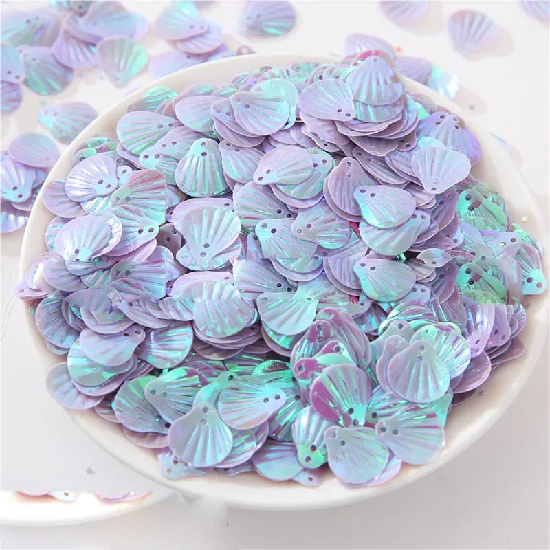 18 * 22mm color shell beads sequins clothing accessories accessory crystal mud DIY jewelry accessories party decoration sequins