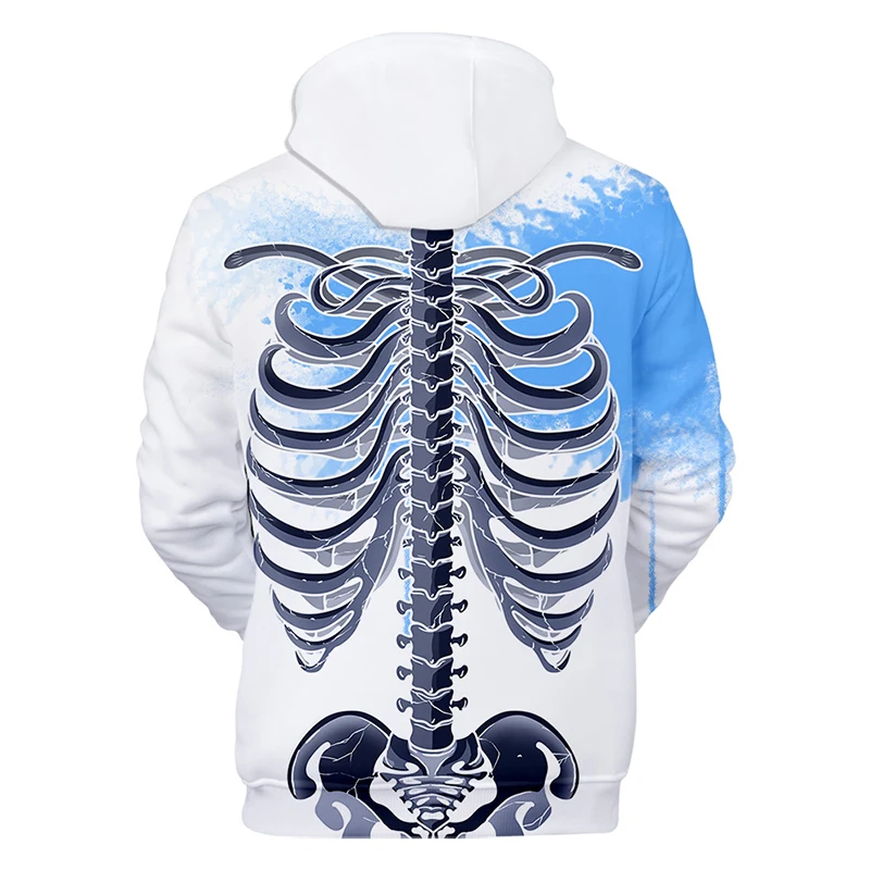 

People Skeleton 3d Hoodies Pullover Costume Fashion Men Women Hoodie Tops Long Sleeve Boys Girls Harajuku Hooded Sweatshirts 4XL