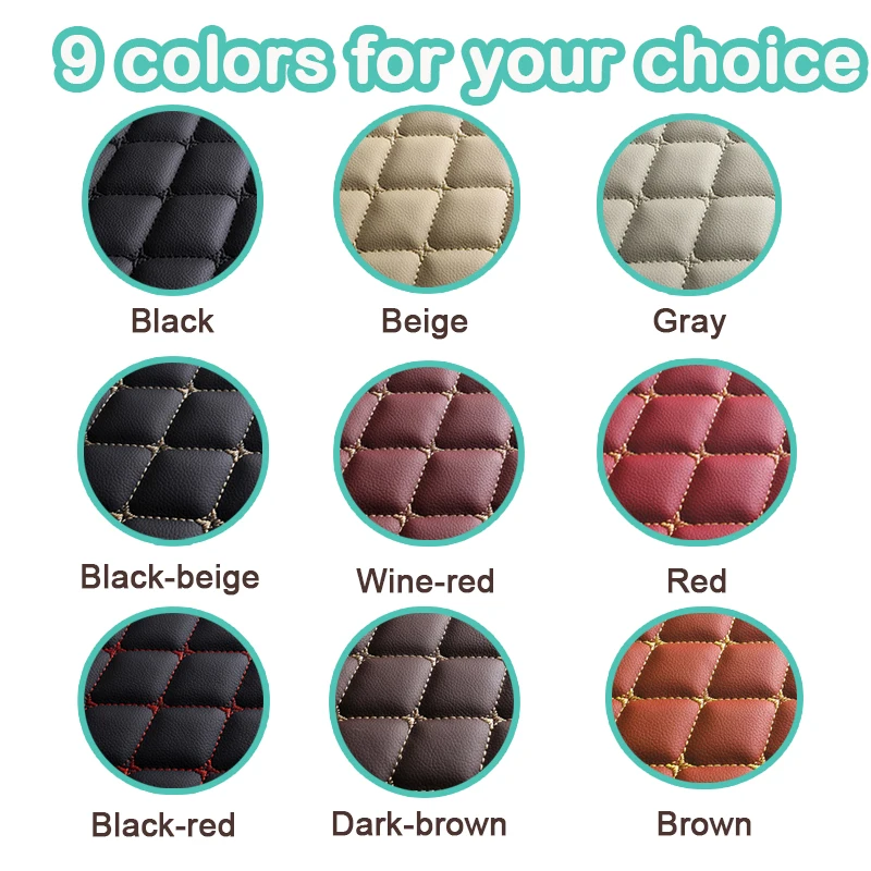 Car trunk mat for Honda Accord Eighth generation 2008 2009 2010 2011 2012 2013 cargo liner carpet interior accessories cover