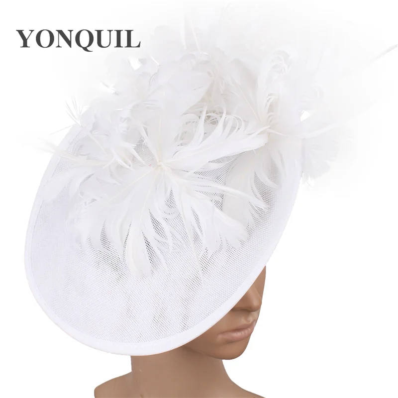 Vintage Chic Party Fascinators Hat Elegant Womens Ladies Vintage Headpiece Hair Pins For Formal Occasion Church Chic Fedora Caps