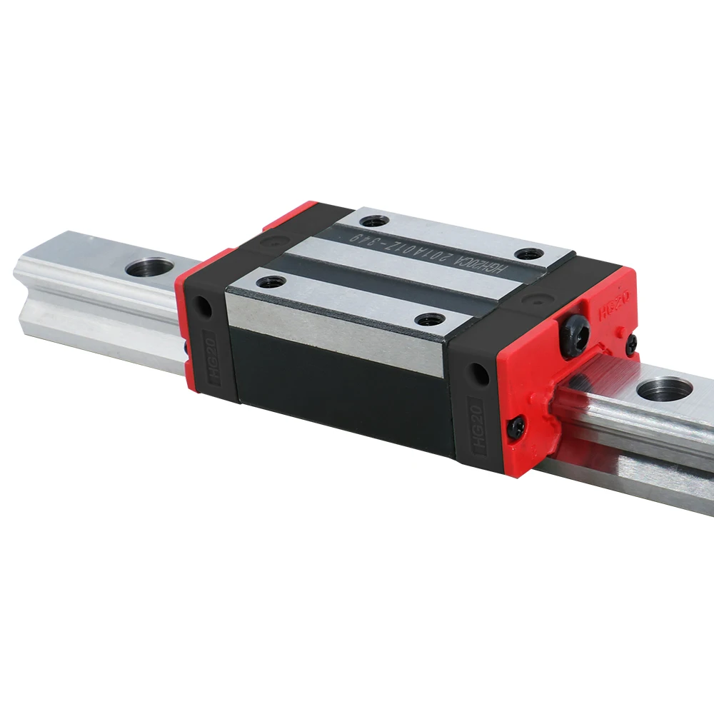 HLTNC 4pc HGH20CA HGH15CA Linear Narrow carriges Sliding  match use HIWIN HGR20/15 linear guide for linear rail CNC diy parts