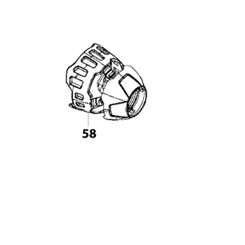 

Cover Compl for METABO SSW18LTX200 SSD18LTX200 SSD18LT 316053190 Power Tool Accessories Electric tools part