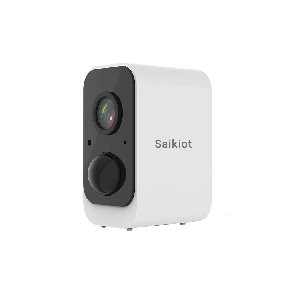 Saikiot Tuya Smart 2MP 1080P WIFI Battery Camera Two Way Audio PIR Motion Detect Camera