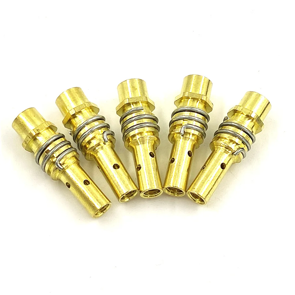 13Pcs Schweißen Taschenlampe MB-15AK Argon Arc Schweißen 0.6/0.8/0.9/1.0/1,2mm Gas Keramik düse Euro Stil Kontakt Tipp Für 15AK MIG MAG – Detail 5