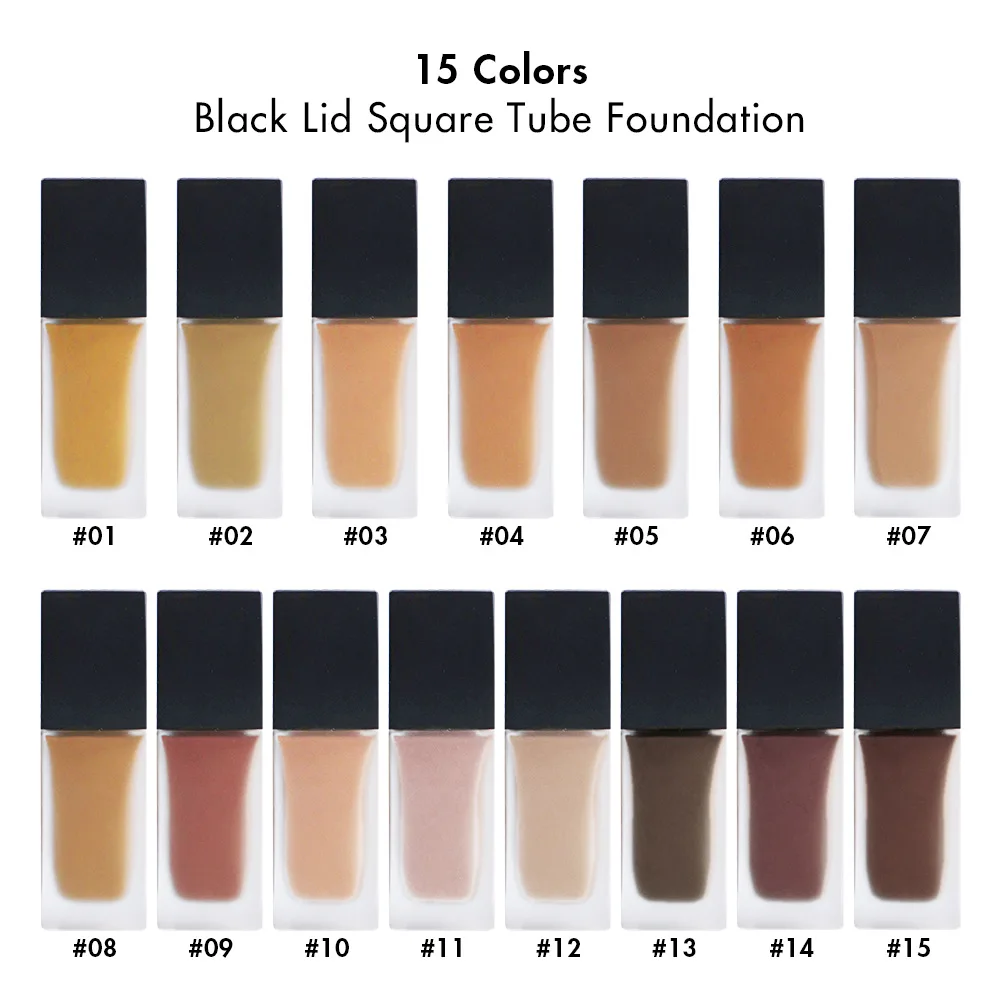 Private Label Liquid Foundation Soft Matte Concealer Primer Base Professional Face Make up Foundation Contour Palette Wholesale