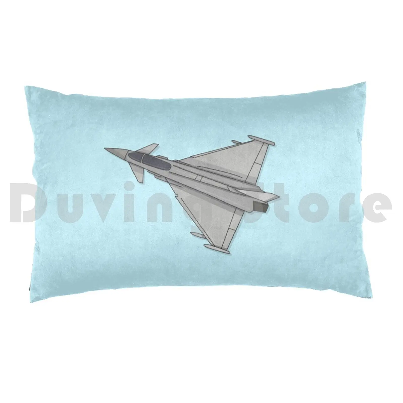 Eurofighter Raf Typhoon Fighter Jet Plane Royal Air Force Pillow Case Printed 35x50 Typhoon Raf Plane Fighter