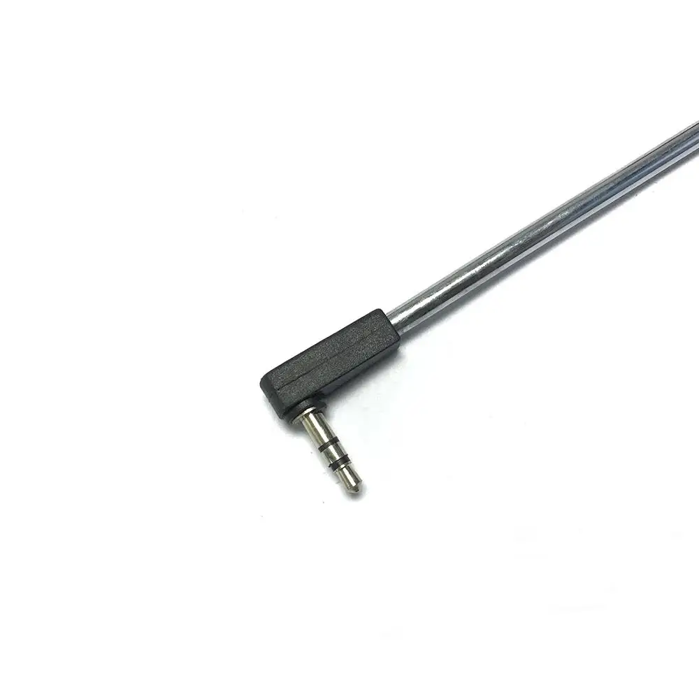 1 pz sostituzione 158mm lungo 3 sezioni Antenna telescopica 3.5mm maschio Radio FM Antenna per cellulare nuovo