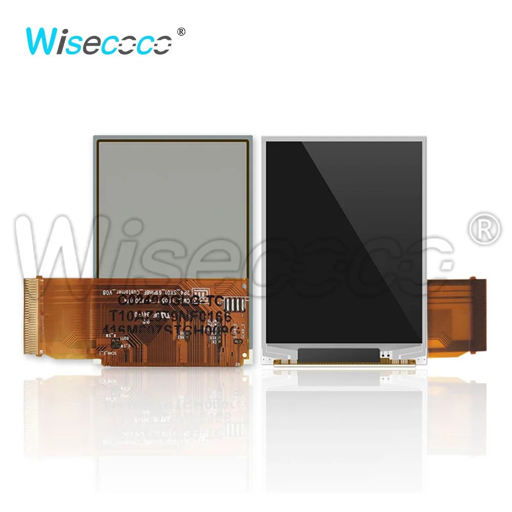 

Wisecoco 2.4 Inch 240*320 OLED Module LCD Screen Display No Iron Frame Industry Manufacturing C0240QGLG-T C0240QGLA-T 61 Pins