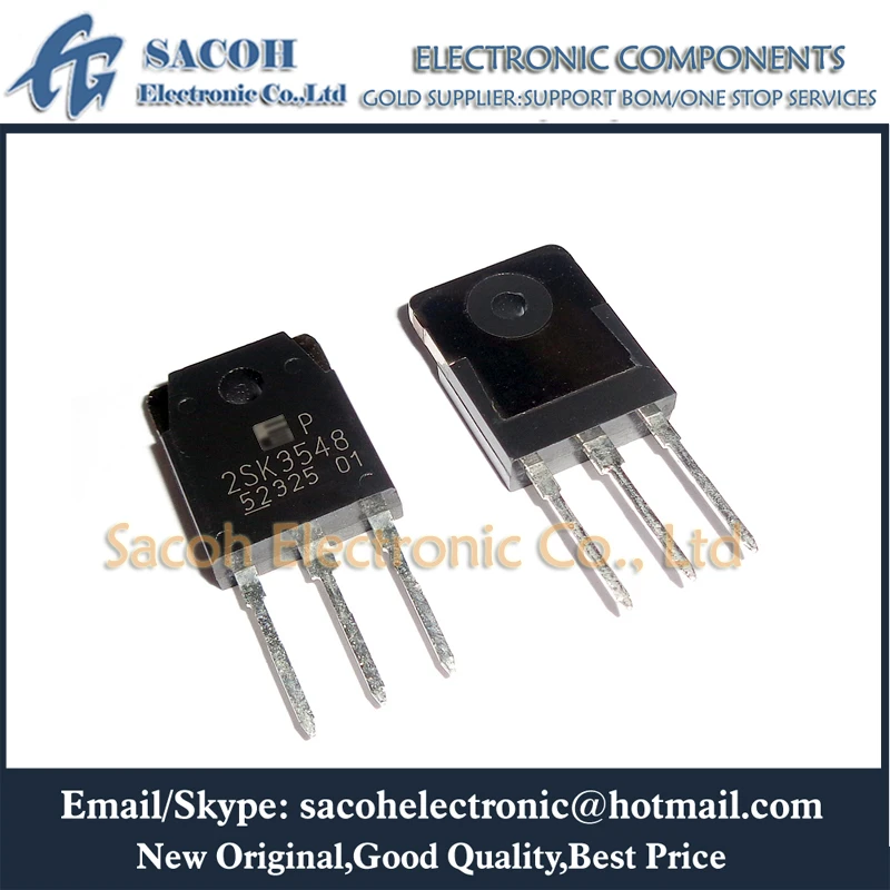 

Refurbished Original 10Pcs/Lot 2SK3548 2SK3548-01 OR 2SK3549 OR 2SK3540 OR 2SK3543 TO-3P 10A 900V Silicon MOSFET Transistor