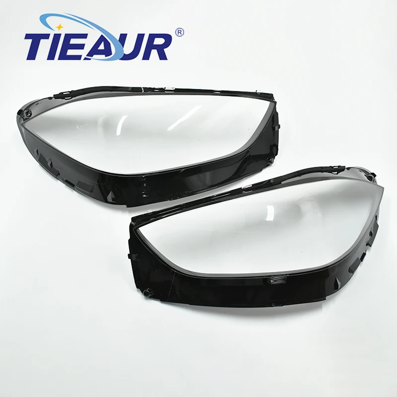 TIEAUR Car Front Lampshade Glass Lens Case Headlight Cover Light Lamp For Mercedes Benz 206 c260 2021 2022 2023 Lamp Shade