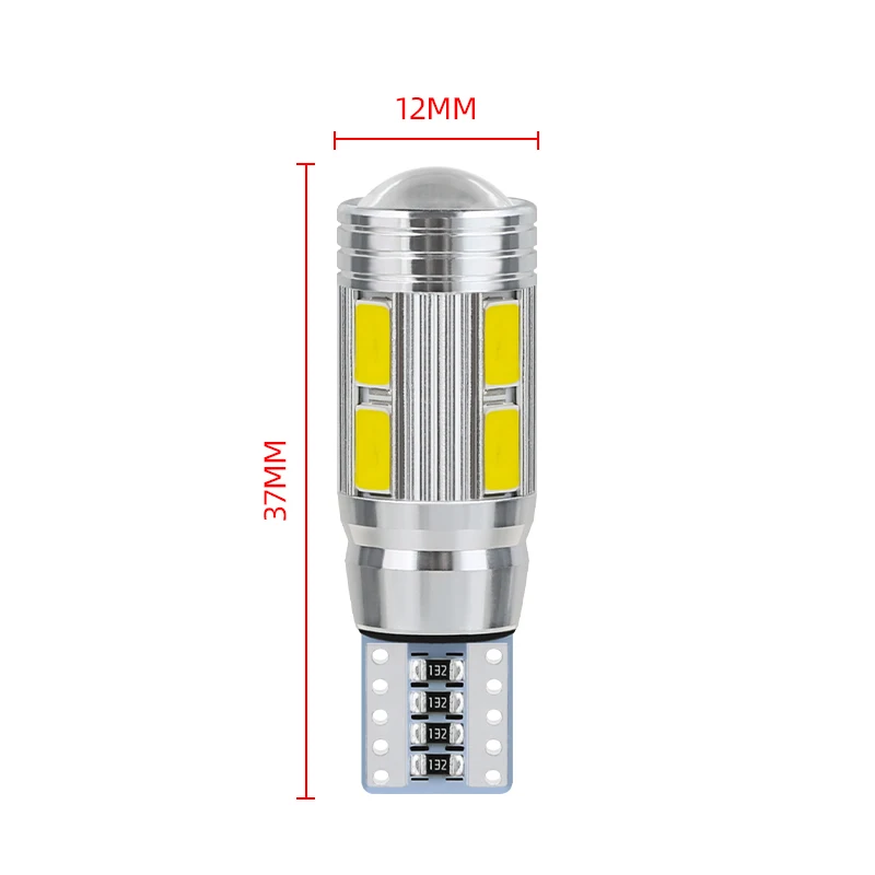 1000pcs T10 W5W 194 LED Bulb For Car LED Signal Light Canbus Free Error 5630 Chips 12V White Auto Wedge Side Trunk Lamps