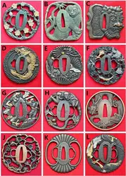 Beautiful Alloy Guard Tsuba Usually Used For Japanese Samurai Katana Sword Wakizashi Tanto Sword Katana