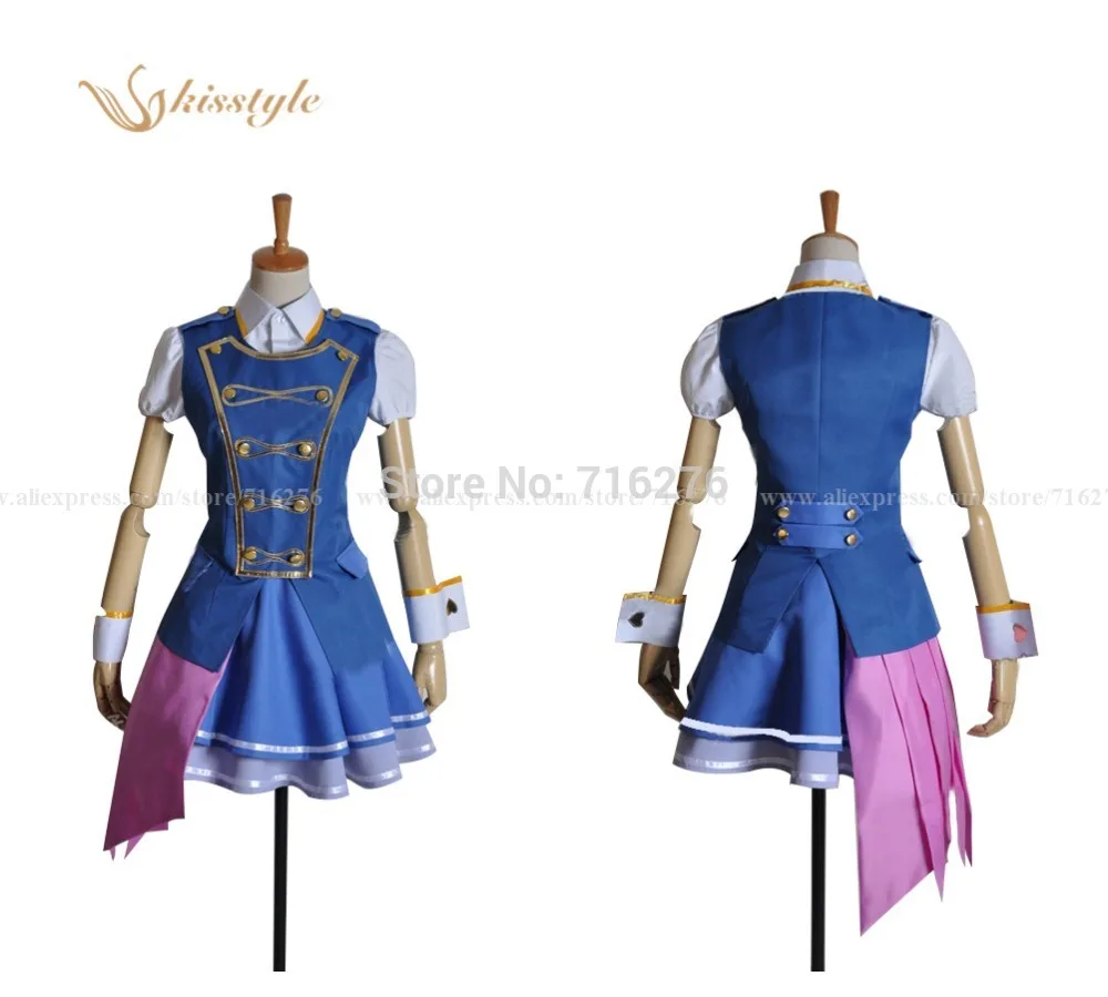 

Kisstyle Fashion Anime AKB0048 the second season Makoto Yokomizo Uniform Cosplay Costume Custom-Made