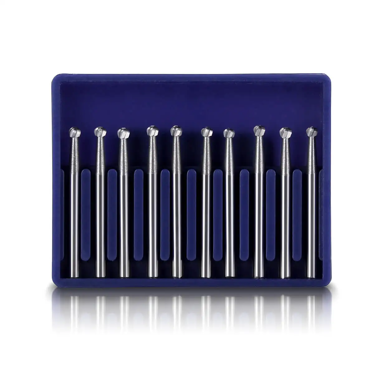 AZDENT Dental-Wolframkarbid-Bohrer, runde Bohrer für Hochgeschwindigkeits-Handstück, FG 1/2/3/4/5 0,8 mm–1,6 mm, Zahnarztwerkzeuge, 10 Stück/Packung – Detail 8