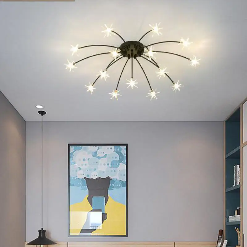 Shop windon Showcase Led Pendant Light G4 Led Star Surface Lighting For Living Room Guest Room Lamp coffee Bar salon deco light