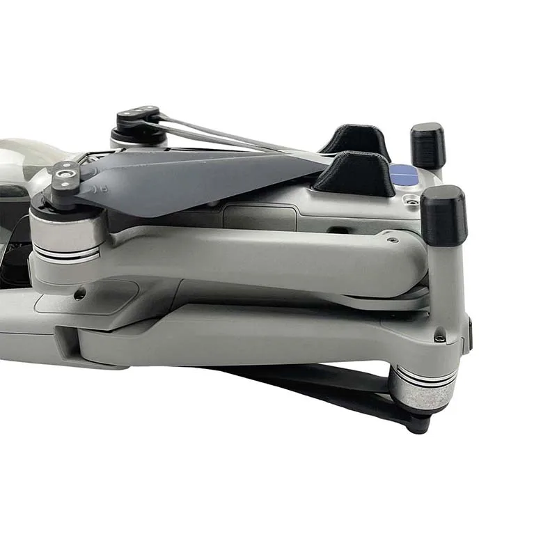 4 pçs aumentar as engrenagens de pouso para dji mavic ar 2/2s zangão suporte perna proteção capa pé corpo titular proteção acessórios