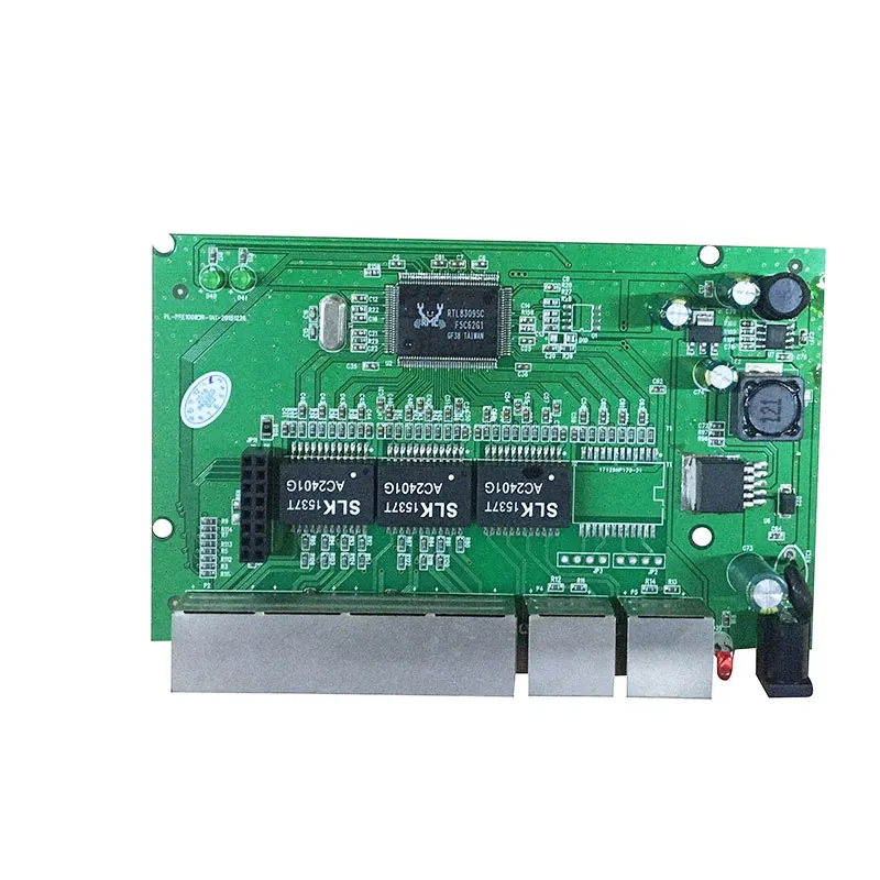 HYY10 CCTV active 4 Ports 10/100M PoE Switch Power Over Ethernet For POE IP Camera System Network Desktop Switches 2ports Uplink