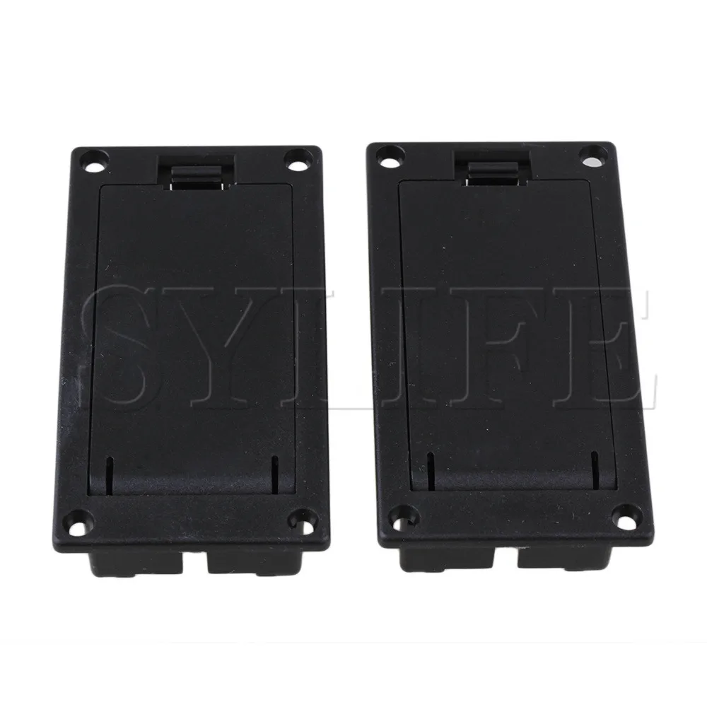 Pair Acoustic Guitar Equalizer Battery holder case for 9v battery