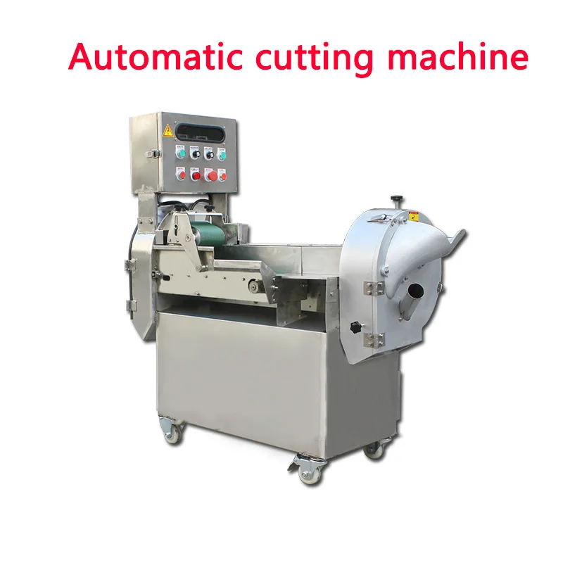 300-1000kg/h Commercial VVVF automatic vegetables cutter Multifunction cutting machine electric vegetable slicer 220v/380v 1.3KW