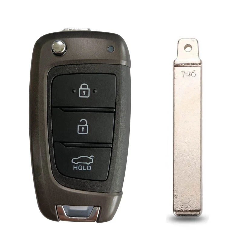 CN020189 Original Smart Remote Key Fob For Hyundai Accent 2018 2019 Flip Key 433MHz FCCID 95430-J0500 95430-H5000 95430-H6000