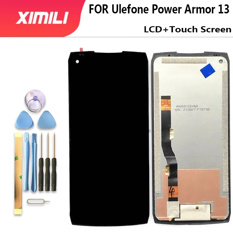 

6.81" For Ulefone Power Armor 13 LCD Display+Touch Screen 100% Original Tested LCD Digitizer Glass Panel ReplacementFor Armor 13