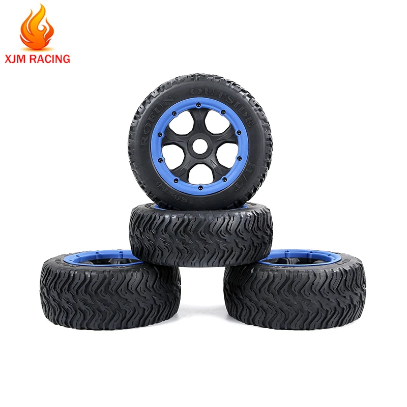 Rc Car on-road Front Rear Wheel Tyre Assembly Kit Gen.3 for 1/5 HPI Kingmotor ROVAN BAJA ROFUN BAHA 5T 5SC 5FT Truck Toys Parts