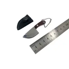 Mini Keychain Knife with Letter Pattern #6