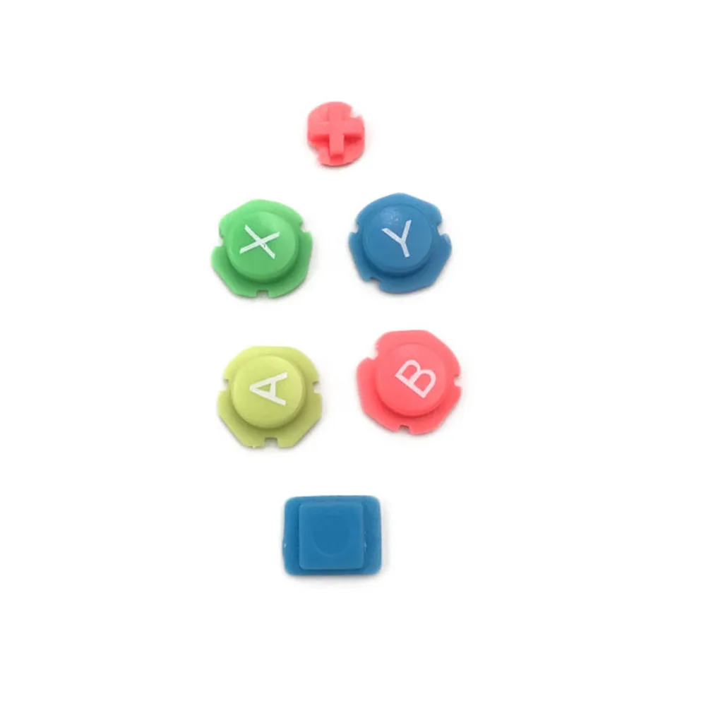 أزرار مفاتيح توجيه ABXY الملونة عصا التحكم لوحدة تحكم نينتندو سويتش NS NX Joy-con وحدة التحكم اليسرى اليمنى