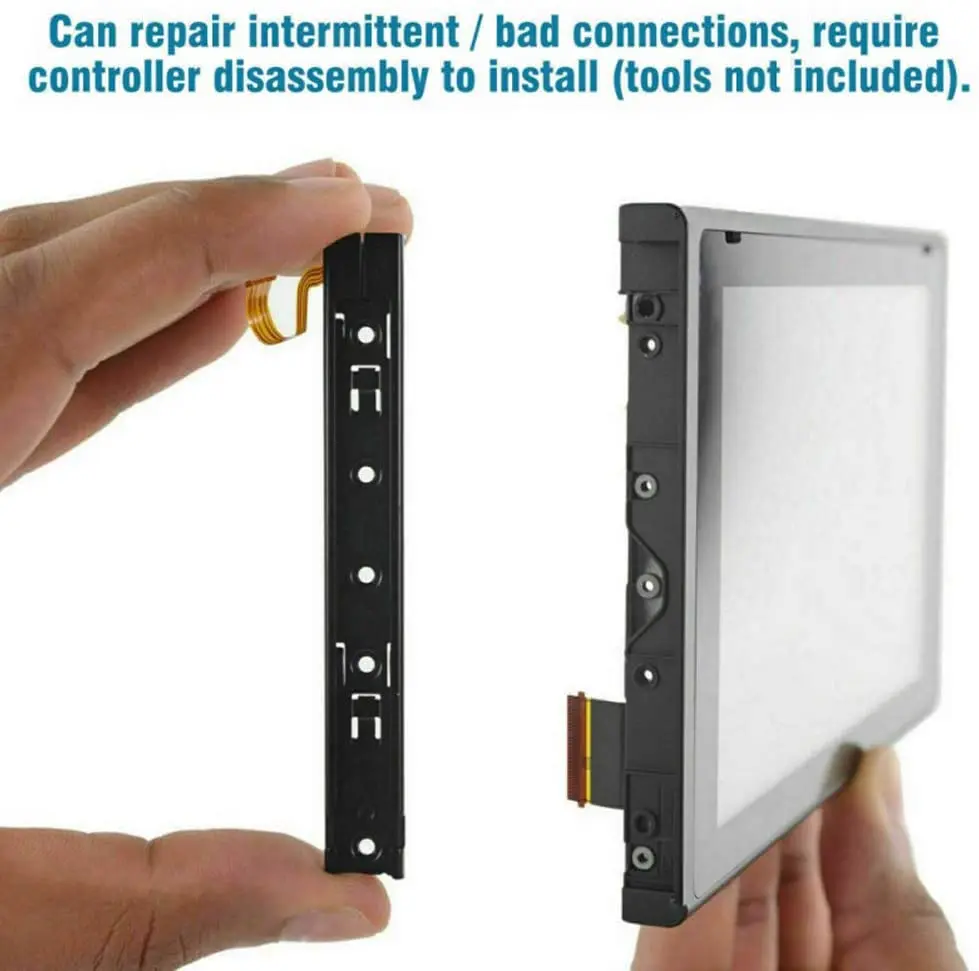 Pièce de Rechange Originale pour Console Nintendo Switch, Rail Coulissant avec Câble Flexible, Piste de ReconFumNS