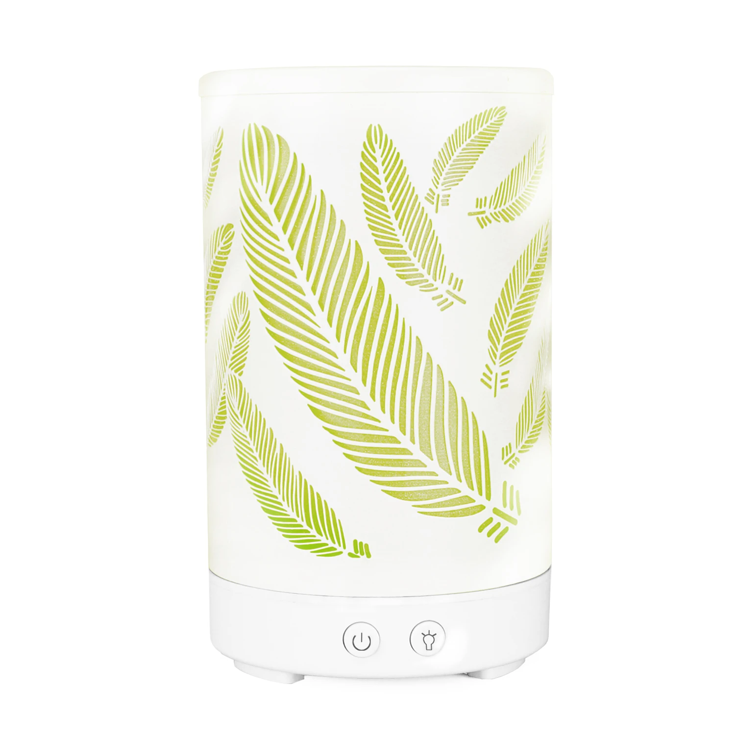 Humidificador ultrasónico de hierro para aromaterapia, máquina de innovación con luz LED de 7 colores, 100ml