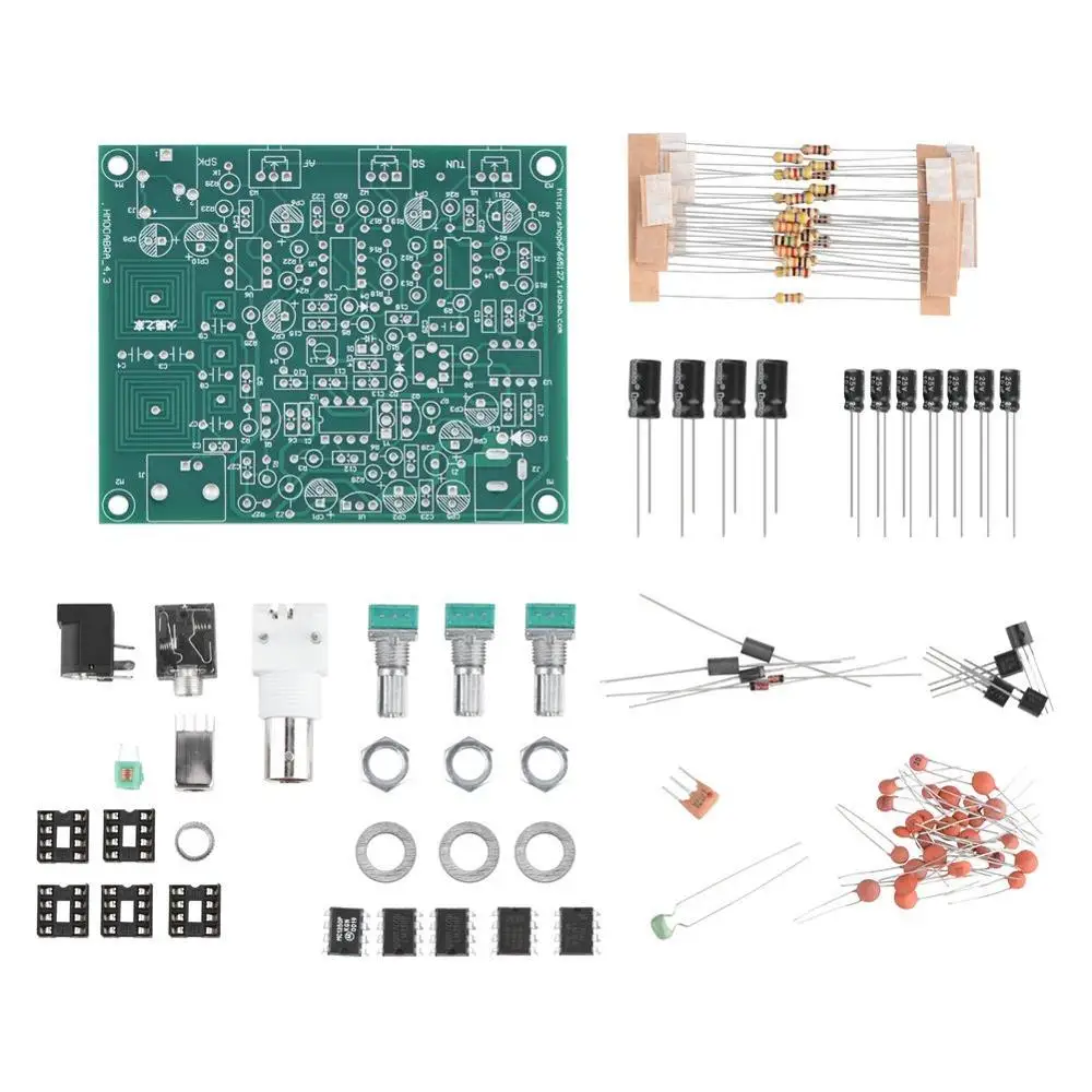 

Aviation Radio Receiver Airband Radio Receiver Kit DIY Kit Receiver High Sensitivity 118-136MHz AM