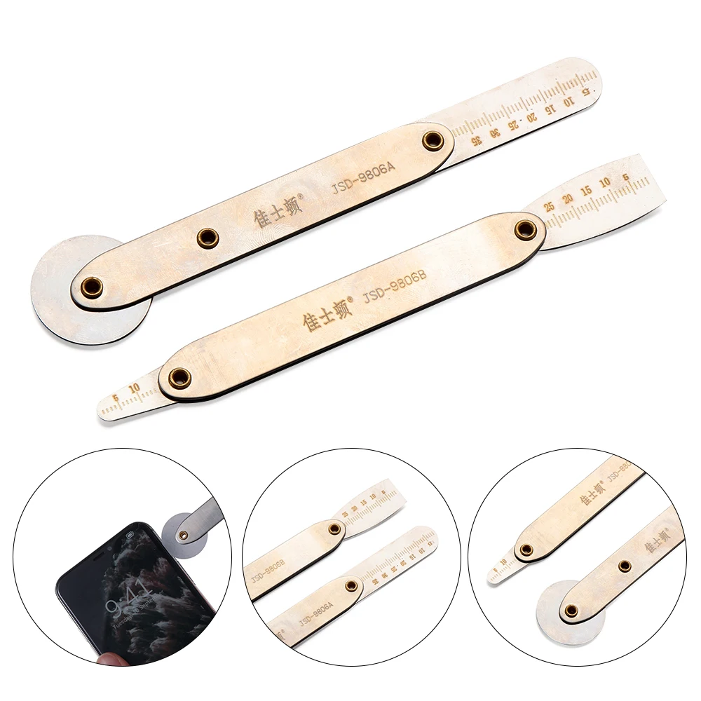 2Pcs Tablet Laptop Smart Phone Screen Opening Reparatie Rvs Demontage Roller Opening Gereedschap Gebogen Scherm Demontage