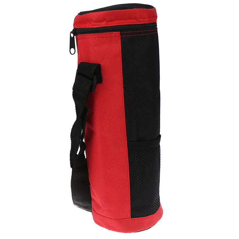 Water Bottle Cooler Tote Bag High Capacity Insulated Cooler Bag Outdoor Traveling Camping Hiking Universal Water Bottle Pouch