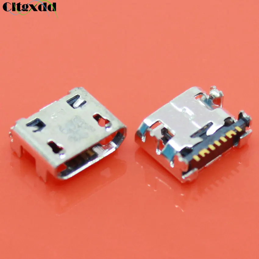 100PCS Micro USB Jack 7Pin Female Charging Port Connector for Samsung Galaxy G313 A8 A8000 A800F J1 J120 J210F C3590 S7390 S6810
