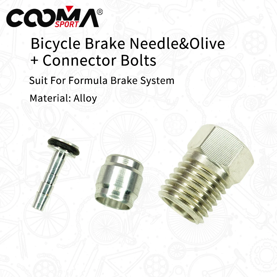 4 oder 2 Sätze Fahrrad hydraulischer Brems schlauch Olive & Nadel Widerhaken & Klemm verschraubung für Formel system