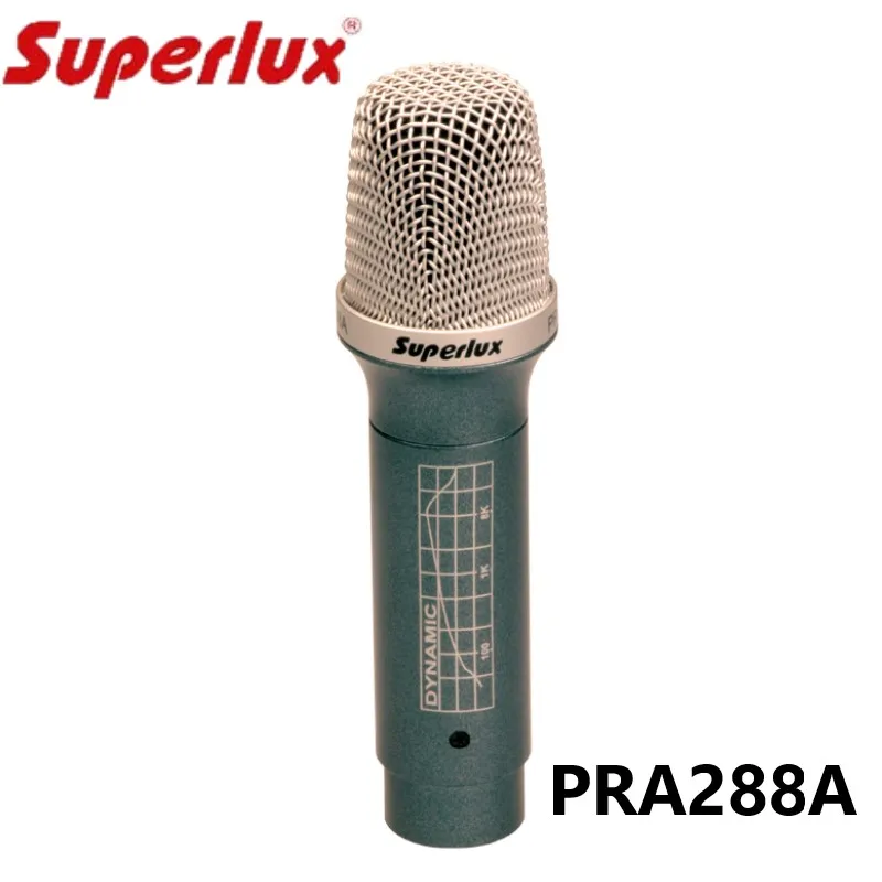 SUPERLUX PRA288A musical instruments microphone snare noise pick-up recording microphone, for Snare Drum, Clarinet ,Suona