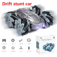 RC Car 4WD 360° Rotating 4CH RTR  1:18  2.4G Drift Stunt Cars Radio Remote Control Vehicle  With LED Lights For Kids Gifts