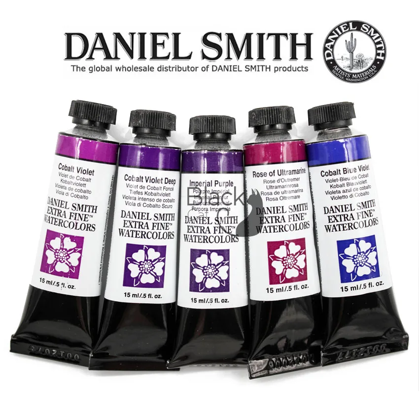 Daniel Smith 수채화 페인트, 전문 아티스트 페인팅, Acuarelas 미술 용품, 15ml 시리즈 2, 정품