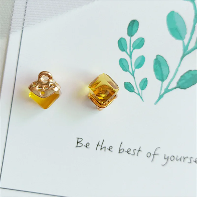 10pc Fine Rhinestone crystal buttons 12colors rhinestone Buttons for clothes Decorative jewellery accessories pendant