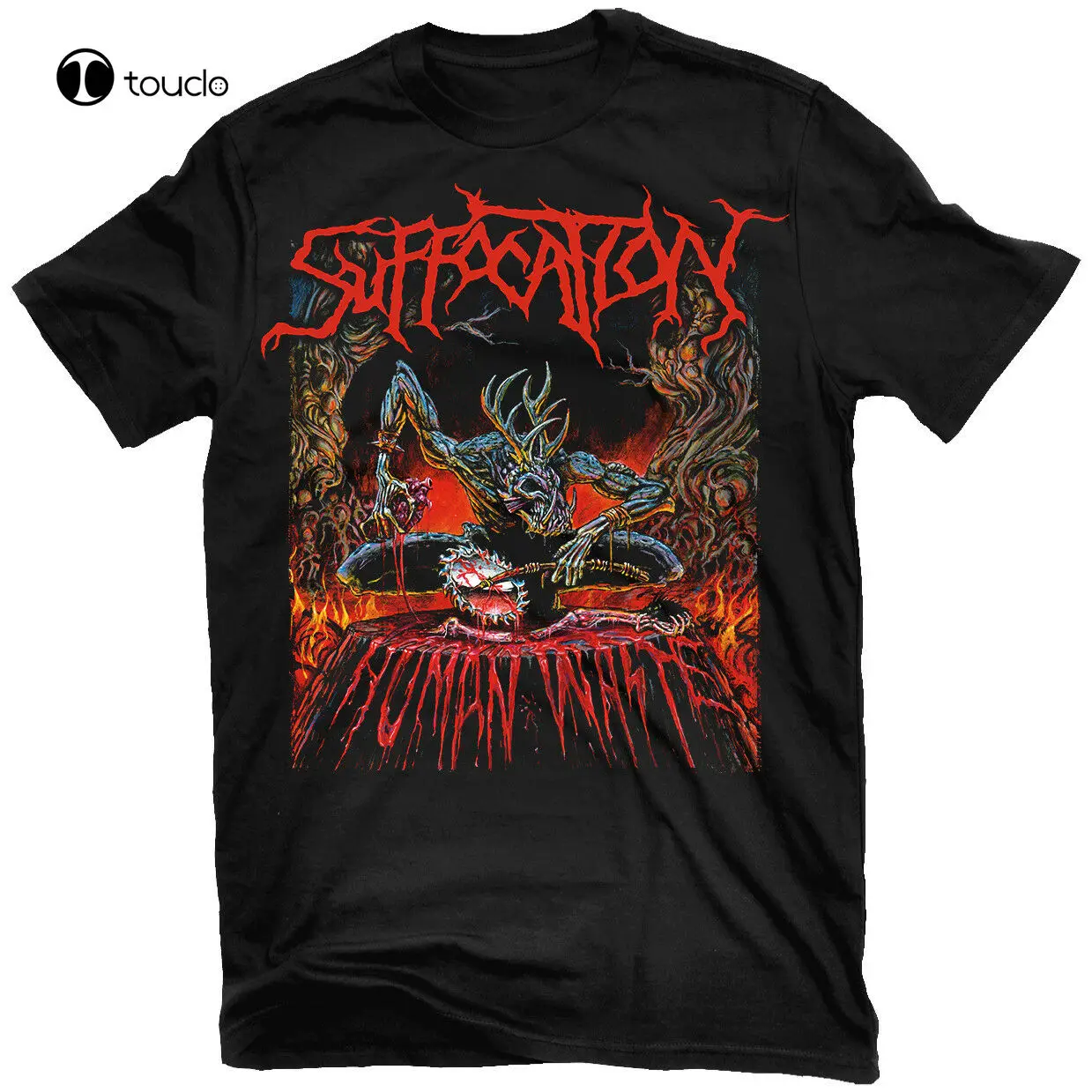 New Suffocation Human Waste T-Shirt New! Tee Shirt S-5Xl