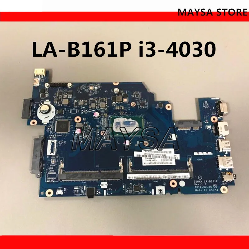 

NBML811002 Z5WAH LA-B161P for Acer Aspire E5-571P E5-571 Mainboard Laptop Motherboard i3-4030U DDR3L HD Graphics