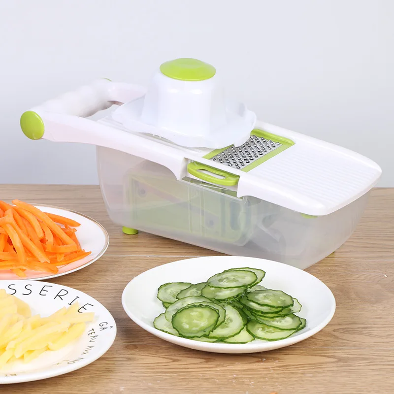 

2024 New Multifunction Grater Vegetable Fruit Potato Slicer Peeler Dicer Cutter Chopper Grater Kitchen Accessories