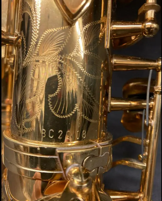 BC2008 Pro Buffet Paris Alto Saxophone Engraving on bell and the keys Comes with Protec case